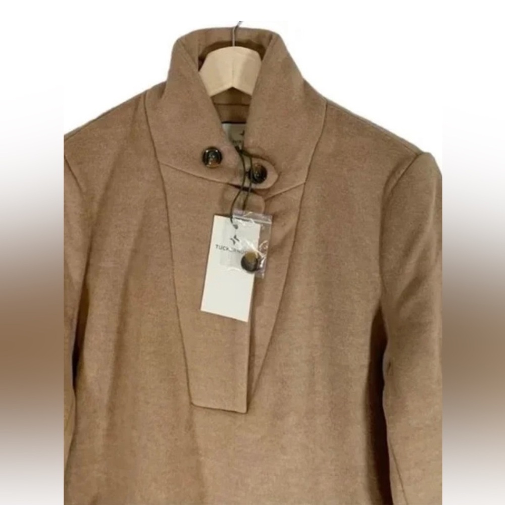 NEW Tuckernuck  Stella Shearling Emerson Popover NWT   extra small  Wool Blend